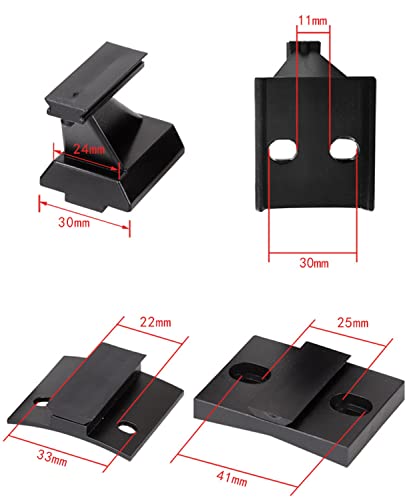 Red Dot Finderscope,Astronomical Telescope Star Pointer Viewfinder Star Finder Scope with 4 pcs Slide-in Bracket,Compatible with Most Astronomical Telescopes