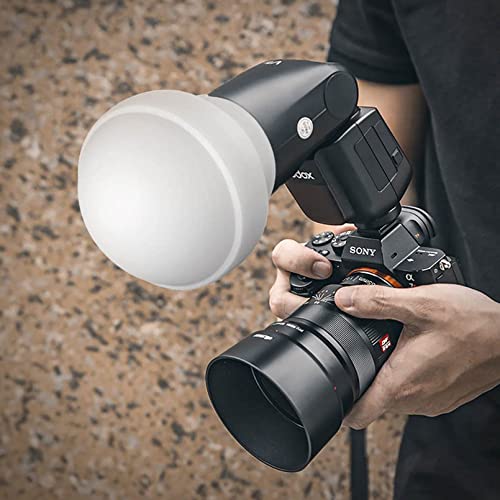 Godox AK-R22 Diffusion Dome, for Godox V1 V1Pro V100 Round Head Flash