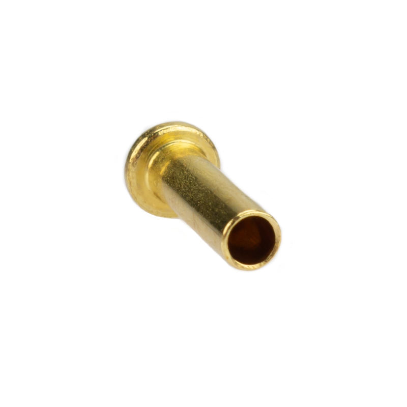[Australia - AusPower] - Cutlers Cutlery Rivets 3/16" x 3/8" Knife Making Handle Pins- Brass (10 sets) 
