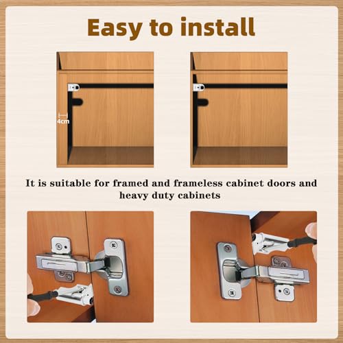 25 Pcs Soft Close Cabinet Door Damper, Soft Close Dampers plastic 25