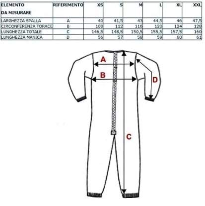 Summer Long Sleeve Pyjamas with Zip at the Back, Health Protection for Disabled and Disabled Elderly, Lightweight Cotton, Made in Italy XL White With Pattern - for Women