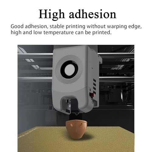 HzdaDeve AD5X Building Plate with Handle for 5M/5M Pro/AD5X Double-Sided Textured Plate Heated Bed Spring Steel Flexible Platform Glue-Free Printing for FLASHFORGE 3D Printer (Gold) Gold AD5X/5M/5M Pro