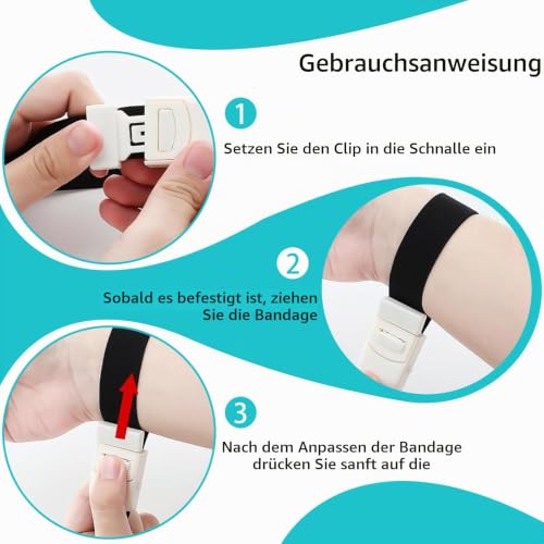 Pack of 4 Storage Pants, Suitable for Outdoor Emergency Nursing | Tourniquet, vein stem, first aid compression band for home, adoption ABS, nylon, spandex. Made of