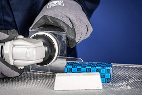 PFERD Tools Polishing Paste Bar PLAST | 104g, 25 x 30 x 90mm | 44250010 - High Gloss Polish of Plastics Application for plastics small pack