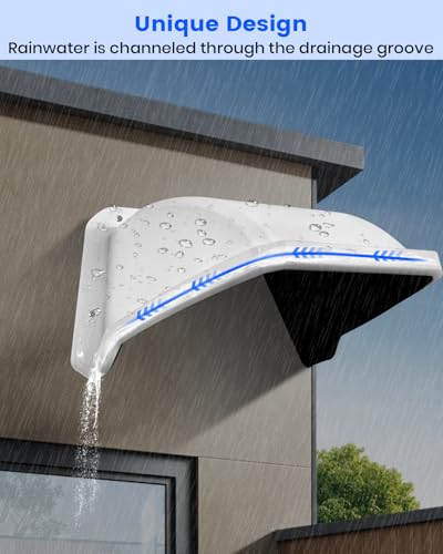 Universal Security Camera Sun Rain Cover Shield for Outdoor CCTV Camera 1 Pack