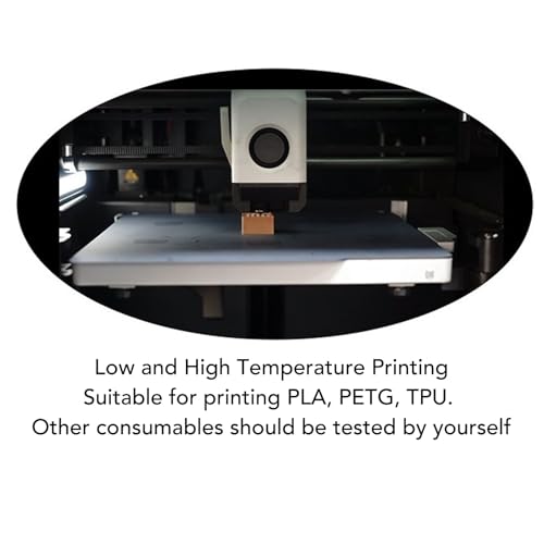 3D Printer Cold Build Plate, 270x293mm Double Sided Textured Printing Bed with Microporous Polymer Coating for CREALITY K2