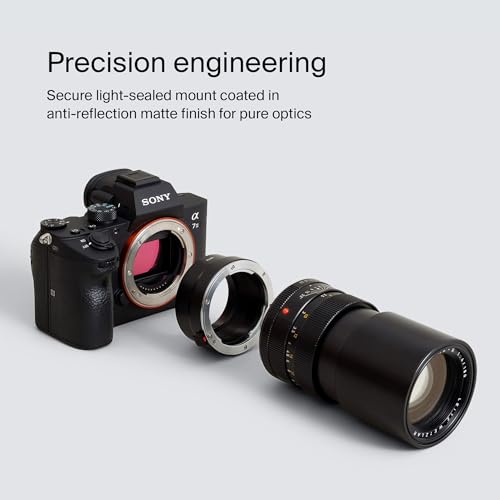 Urth Lens Mount Adapter Compatible with Leica R to Sony E (Manual)