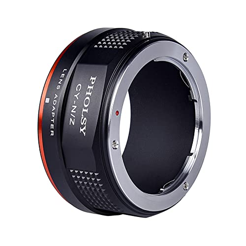 PHOLSY Adapter Compatible with Contax Yashica CY Lens and Nikon Z Camera Contax / Yashica to Nikon Z