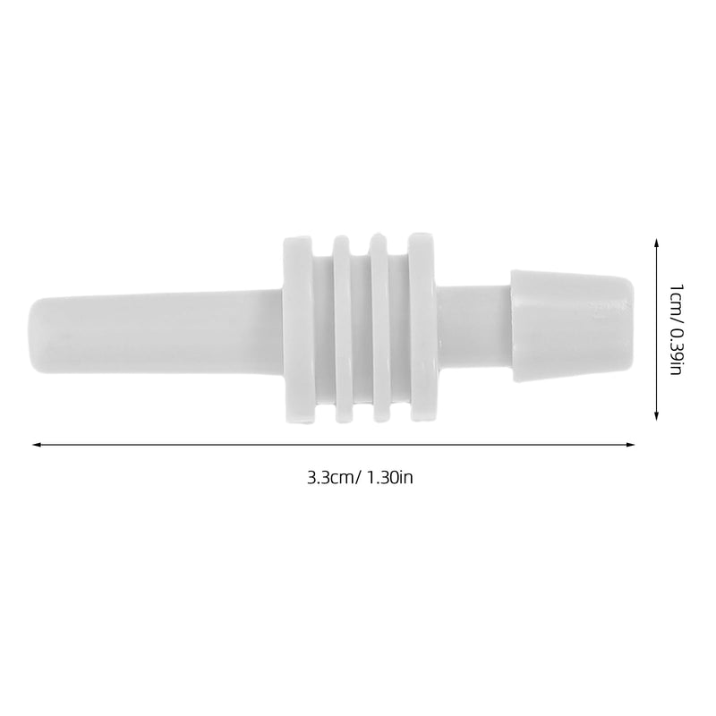 VALICLUD Pack of 2 Accessories for Universal Cuff Adapter, Cuff Connector, Durable Adapter, Cuff Connectors, Cuff Accessories, ABS White
