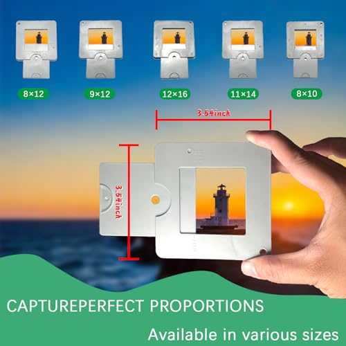 2 Pack Viewfinder with Sliding & Color Isolation for Artists & Photographers 2 PACK