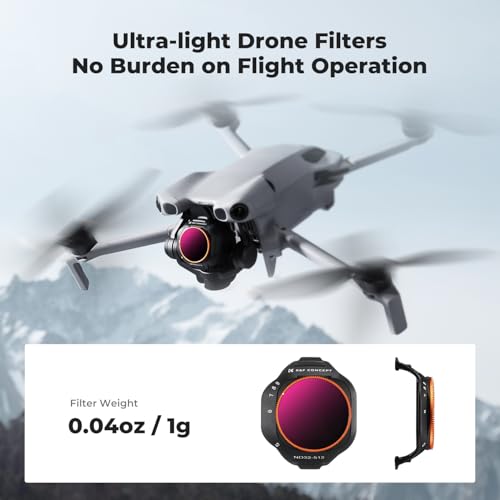 K&F CONCEPT Variable ND Filter Set for DJI Mini 5 Pro, ND2-32 & ND32-512