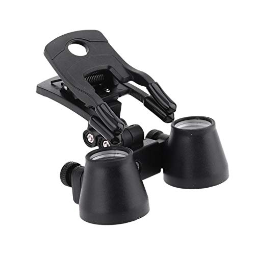 [Australia - AusPower] - 3.5X420mm Binocular Plastic Clip Loupes DY-110 Lab Head Magnifier w/Clip-on 