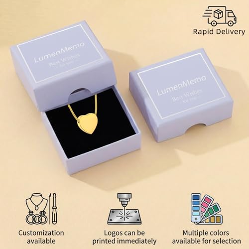 Cremation Jewelry for Ashes - Heart Urn Necklace Ashes for Women Men Cremation Locket Jewelry with Keepsake Urn Memorial Ash Gold