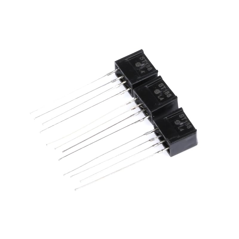 [Australia - AusPower] - 10PCS ST188 Reflection Infrared Photoelectric Sensor Photoelectric Switch Optical Sensor ST188 Slot PCB Photo Interrupter Slotted 