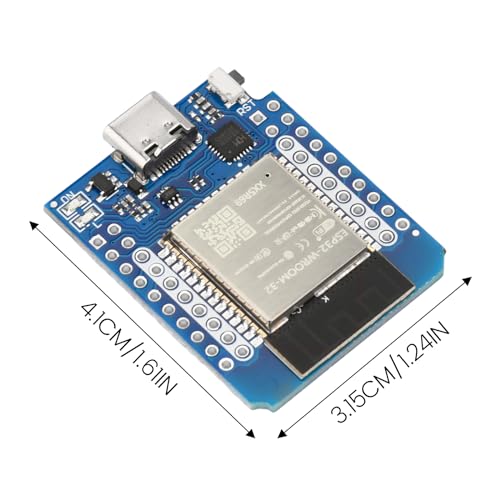 Pack of 3 Mini for ESP32 Development Board NodeMCU WiFi Bluetooth Development Board CH9102F Chip Compatible Arduino IDE
