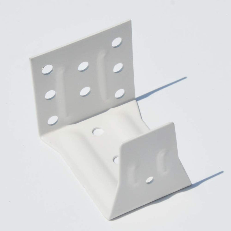 [Australia - AusPower] - cuteLEC Center Support Bracket 2 Pack White Color for 2" High Profile Blinds Headrail Holder 