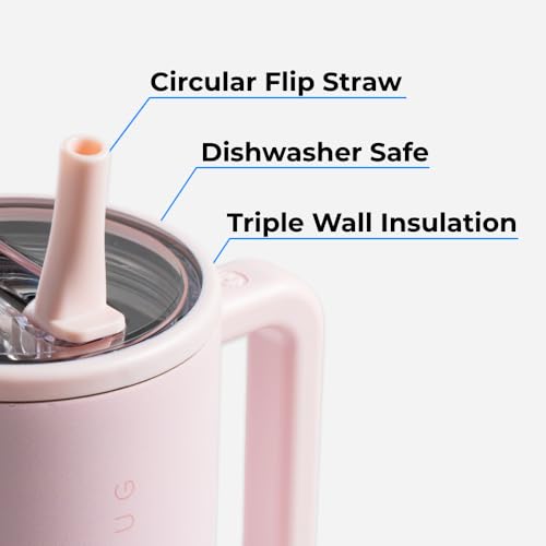 HydroJug Kids - 20 oz Insulated Kids Water Bottle with Flip Straw & Handle | Leak-Proof & Durable | Perfect for School, Sports, Lunch, Travel & Camp, Riptide