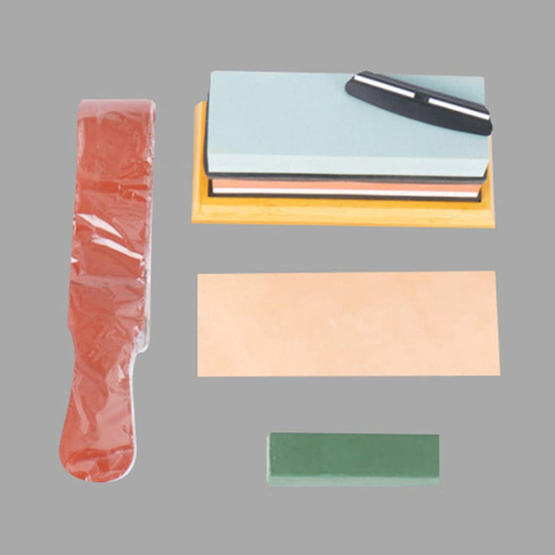 [Australia - AusPower] - LAMDNL Fine Green Buffing Compound Metals Polishing Wax Chromium Green Oxide Grinding Leather Strop Compound Bar Leather Strop Compound Bar Metal Polishing Wax Fine Green Polishing 