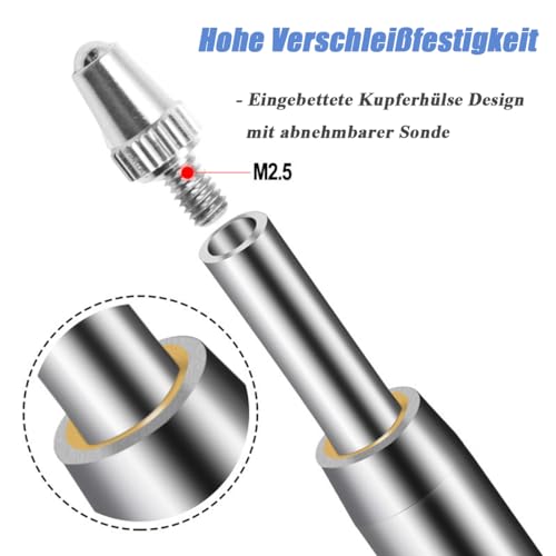 Mesee Precision Dial Gauge 0-10mm Mechanical Dial Gauge High Precision Dial | Industrial Dial Indicators, Micrometer Dial Gauge Probe Display Dial Accuracy 0.01mm Dial Test Indicator