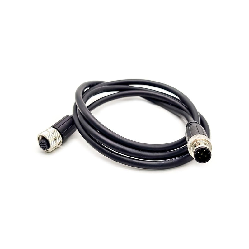 [Australia - AusPower] - M12 Connector 5 Pin A-Code Female to Female Double Ended Cable 1M/3.3ft 5 Pin A-Code Female to Female 1M/3.3ft 
