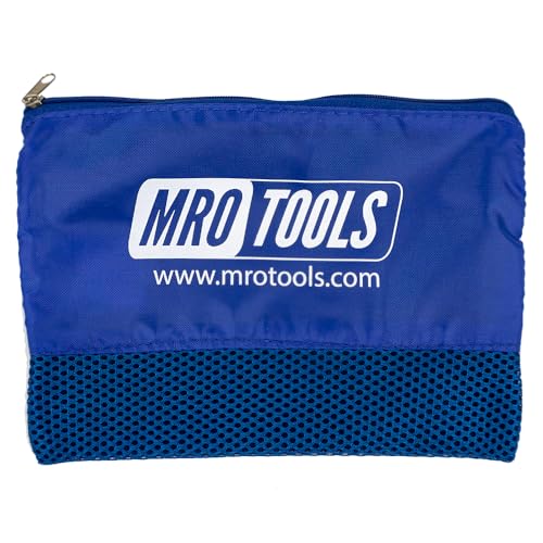 MRO Tools Cleco 3/32-inch sheet metal fasteners with mesh carry bag, 25-piece set