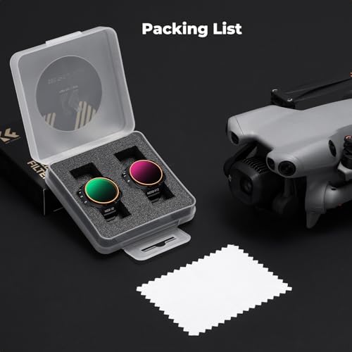 K&F CONCEPT Variable ND Filter Set for DJI Mini 5 Pro, ND2-32 & ND32-512