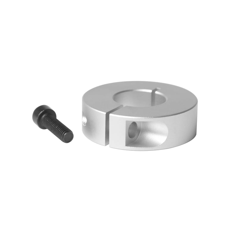 Shaft Collar, 45mm Bore H7, 80mm OD, 22mm Thickness, Aluminum Anodized, Drill Stop Collar, Set Screw Design, Clamp-On for Timing Pulleys, Machine Tools, and Industrial Applications (4-Pack) 30mm bore 4