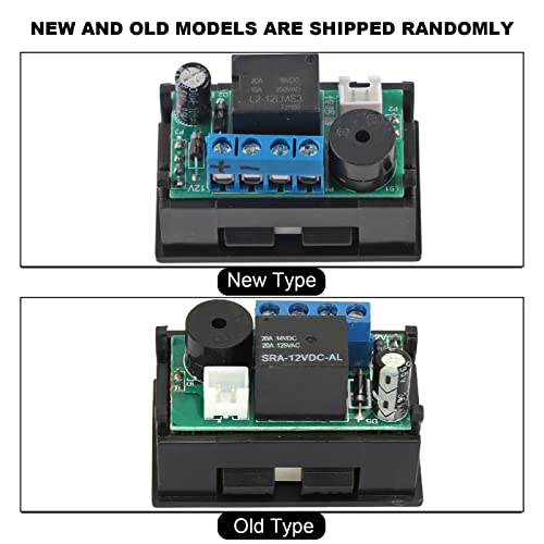 [Australia - AusPower] - Temperature Controller, 12V Digital Display Microcomputer Thermostat Temperature Controller Switch Household Thermostats Fan Controller with Sensor 