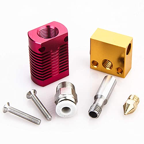 3D Printer Hotend, Creality 3D Assembled Extruder Hotend Kit with Brass Nozzle for Ender 3 Ender 3 Pro Ender 2 CR10 CR10S 4