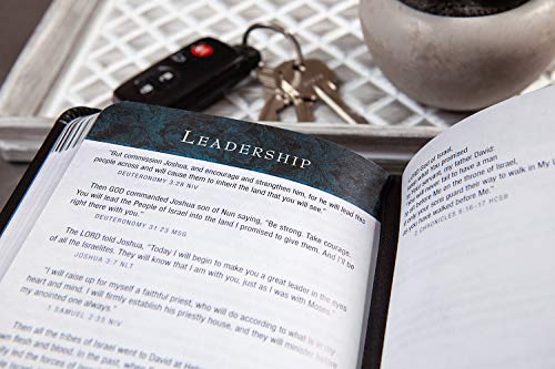 Bible Promises for Life for Men: The Ultimate Handbook for Your Every Need (Faux Leather) – A Powerful Bible Handbook for Men, Perfect Gift for All Men, Birthdays, Holidays, and More