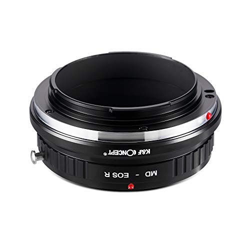 K&F Concept Lens Mount Adapter for Minolta MD MC Mount Lens to Canon EOS R Camera Body