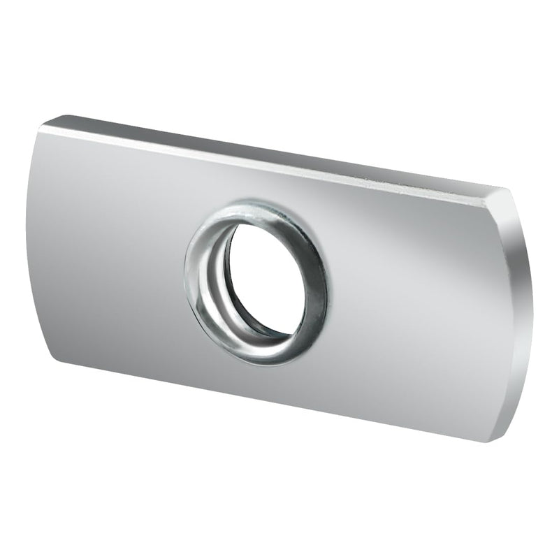 [Australia - AusPower] - 8020, 3785, 10 Series Steel 1/4-20 Centered Slide in Economy T Nuts Hardware Nuts for 1" 10 Series Aluminum Extrusions 80/20 (25 Pack) 25 