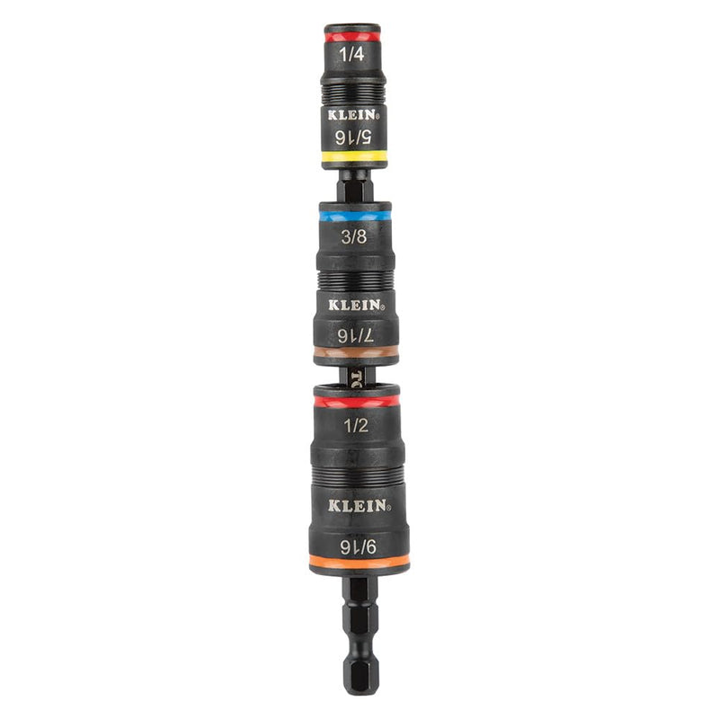 [Australia - AusPower] - Klein Tools 25-Foot Tape Measure and 7-in-1 Impact Flip Socket Set with Rare-Earth Magnet 