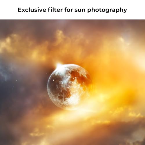 K&F CONCEPT 55mm ND100000(16.6 Stops) High Definition ND Lens Filter