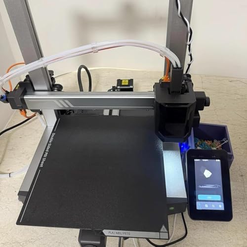 Double Side Black PEI Build Plate for Anycubic Kobra 3, 3D Printer Dual Side Textured PEI Print Bed Platform for Kobra 3, Kobra 3 Combo 3D Printer Platforms Double Black PEI