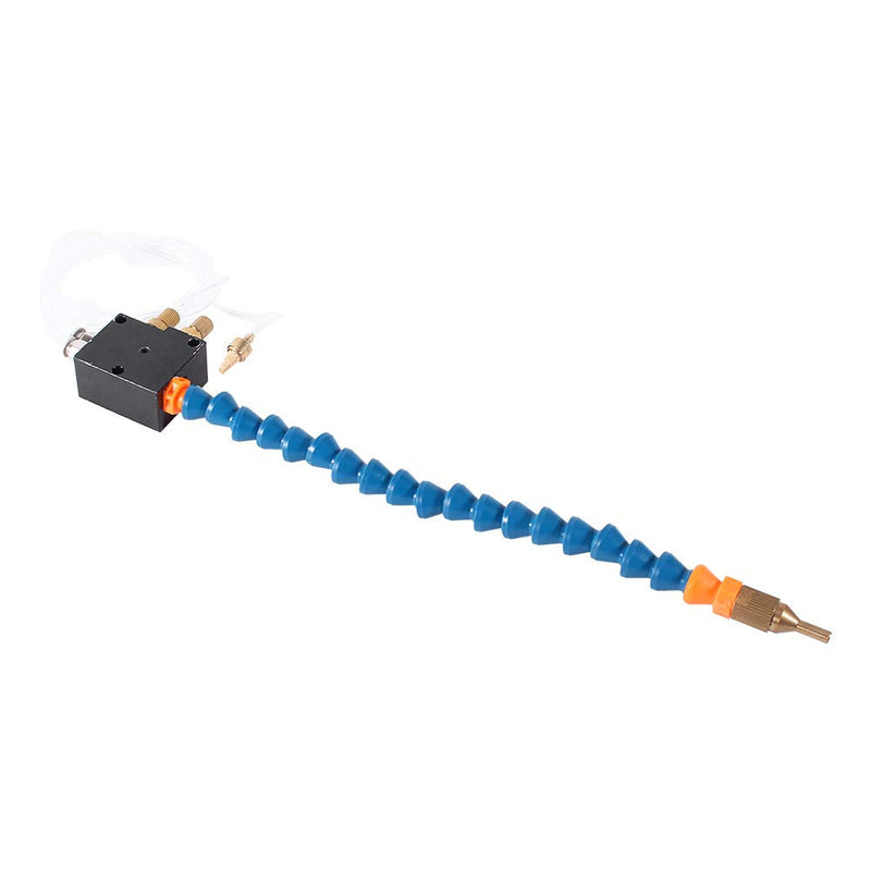 [Australia - AusPower] - Mist Coolant Spray System, Adjustable Metal Mist Coolant Mist Lubrication Spray System Unit for 8mm Air Pipes, CNC Lathe Milling Drill Chilling Stone Plastic Pipes 