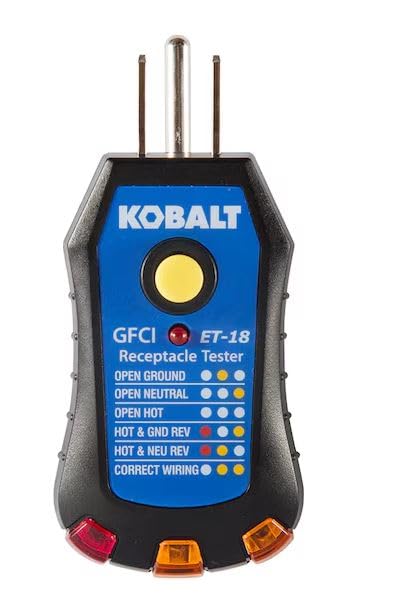 [Australia - AusPower] - K.balt Analog Display Receptacle Tester Specialty Meter 110V to 125V -Volt 