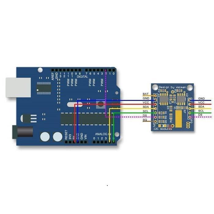 [Australia - AusPower] - Fasizi Tiny RTC I2C DS1307 AT24C32 Real Time Clock Module for Arduino AVR PIC 51 ARM (Pack of 5) 