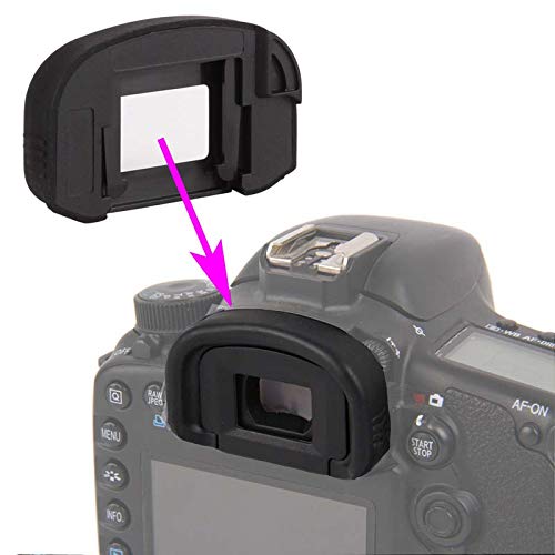 [Australia - AusPower] - EG Eyepiece Eyecup Viewfinder Eye Cup for Canon EOS 5D Mark III 5D Mark IV /7D 7D Mark II /1Dx Mark II 1Ds Mark III 1D Mark IV 1D Mark III / 5DS R 5DS Camera (2-Pack), ULBTER Eyecup Hot Shoe Cover 