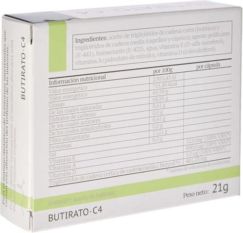 Butyrate C4 30cap, Standard, Single