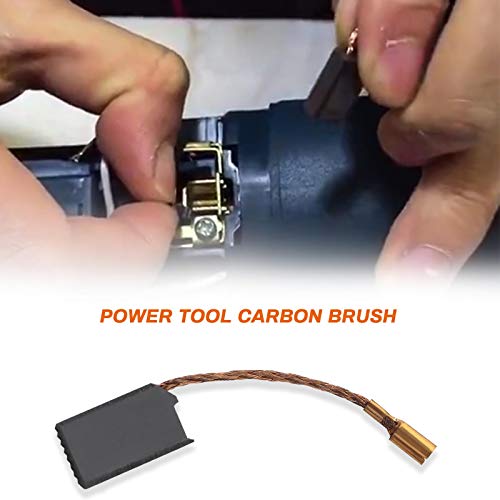 OTOTEC 2 pairs of carbon brushes 13x8.5x5mm with automatic stop, compatible with Festool RO 125 FEQ RO 150 E WST 150 7 E power tools