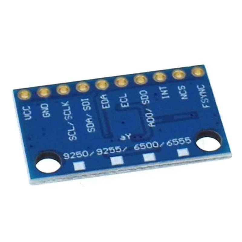 [Australia - AusPower] - Blue IIC I2C SPI MPU6500 MPU-6500 6-Axis Gyroscope Accelerometer Sensor Module Replace MPU6050 for Arduino with Pins GY-6500 Sensors 