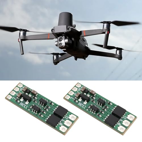 OTOTEC Pack of 2 1S-3S ESC Micro Brushless Motor Controller Module 8A Electronic Speed Controller for Brushless Fan Model Aircraft Drone