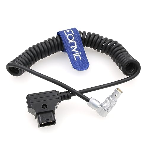 Rotatable Right-Angle 2Pin Female to Dtap RED Komodo 6K Cinema Camera Power Cable (Right Angle 2pin to Dtap TTC) Right Angle 2pin to Dtap TTC