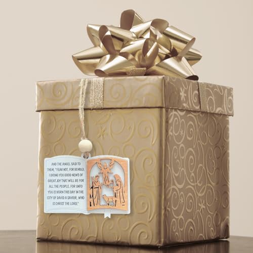 Wooden Christian Nativity Ornament Set Religious Christmas Decorations Ver 1
