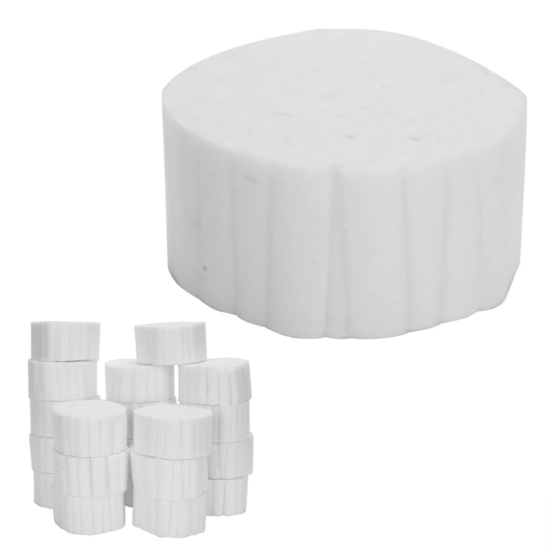 [Australia - AusPower] - 100 x Gauze Rolls, Cotton Pads for Dentists, Rolled Cotton Balls, Natural Cotton Rolls, Highly Absorbent Cotton for Mouth and Nose 