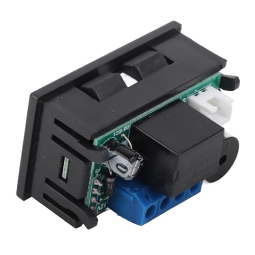 Fayelume DC 12V digital temperature controller with display, programmable -50 to 110°C thermostat sensor