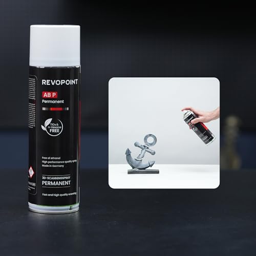 Revopoint 3D Scanning Spray for Reflective & Black Surfaces, AB-P, 500ml SPRAY-AB-P