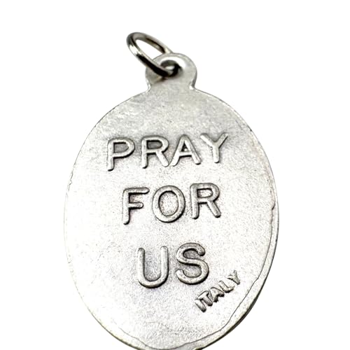 Westmon Works St Florian Medal Set Italian Metal with USA Made Holy Card