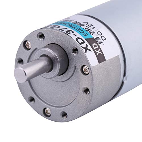 12V 15W DC Motor Gear Motor 37GB555 500RPM Large Torsion Power Tool for Curtain Machines for Window Opener